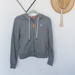 Orangetheory OTF // Grey Zip-Up Hoodie